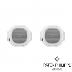 Patek Philippe White Gold Nautilus Cufflinks 205.9057G-010 Patek Philippe White Gold Nautilus Cufflinks 205.9057G-010